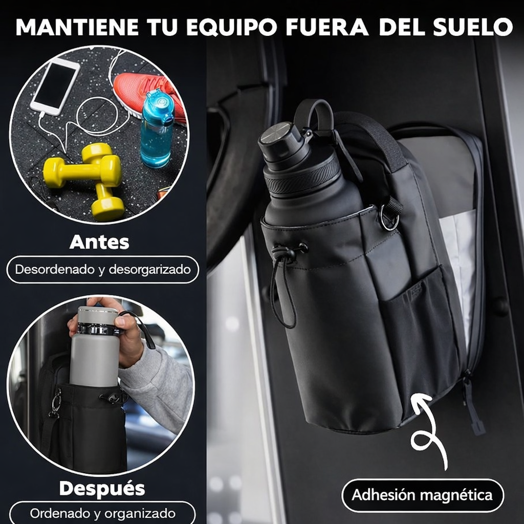 Botella Magnética Gimnasio