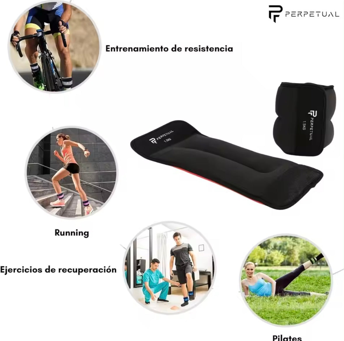 Pesas para Tobillos y Muñecas