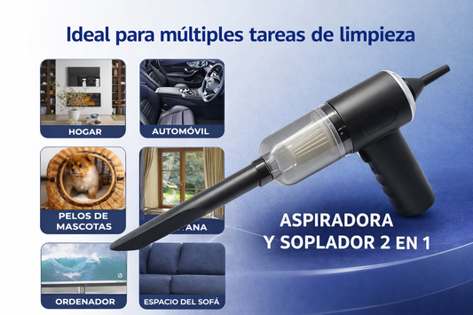 Aspiradora y soplador portátil