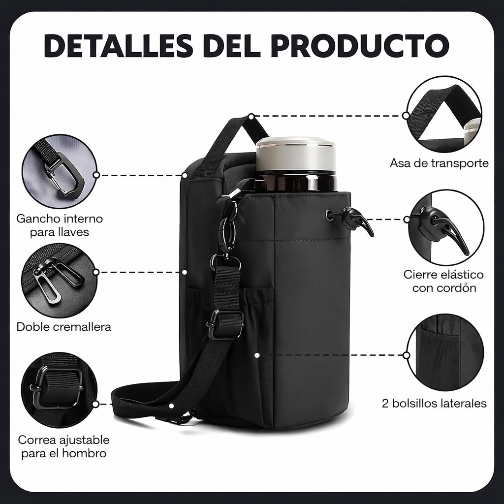 Botella Magnética Gimnasio