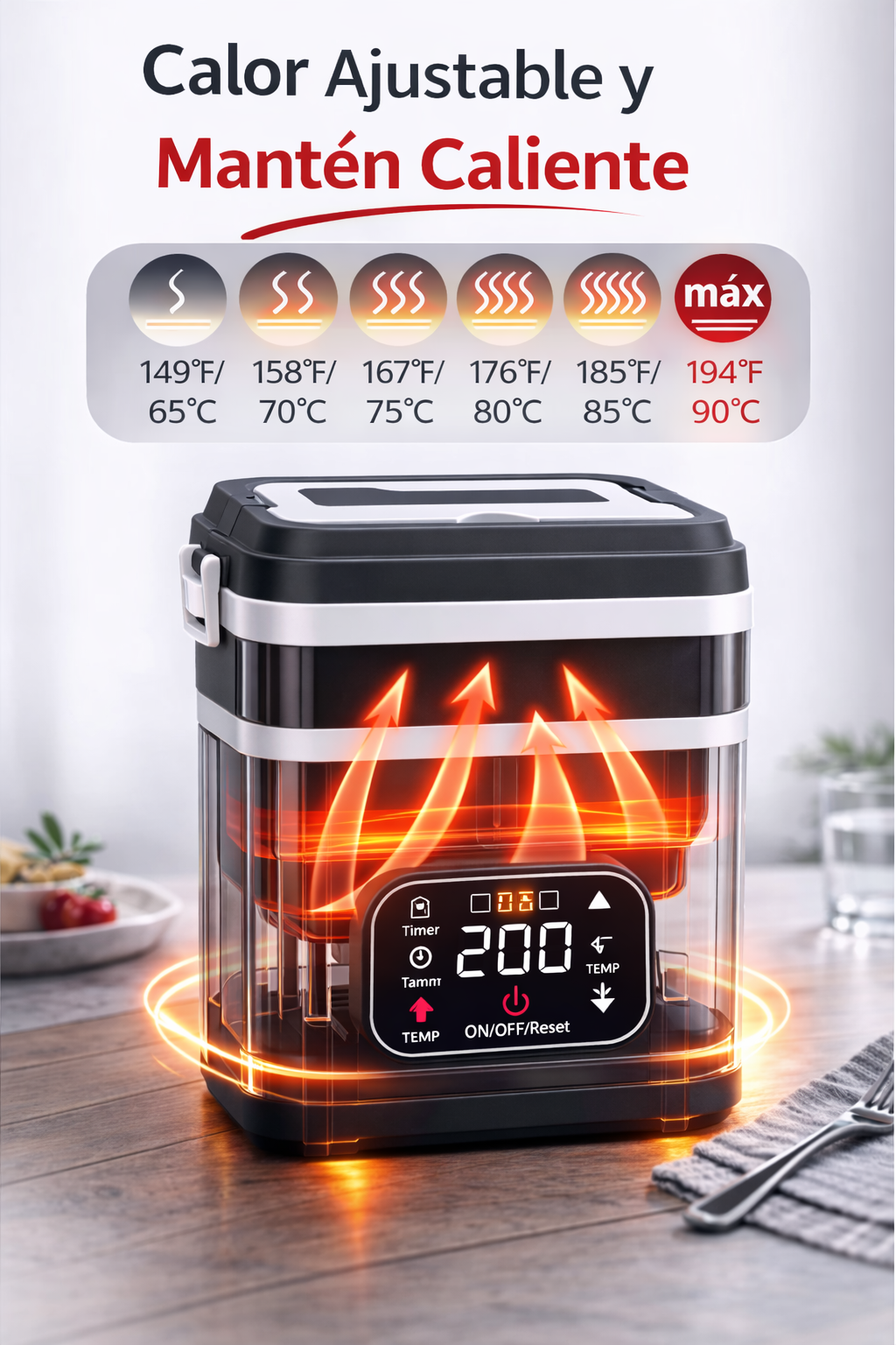 Fiambrera eléctrica