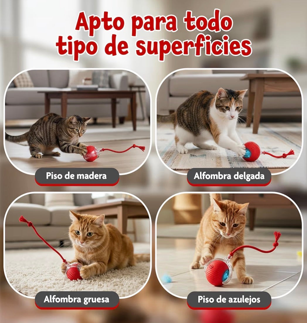 Pelota interactiva para mascotas