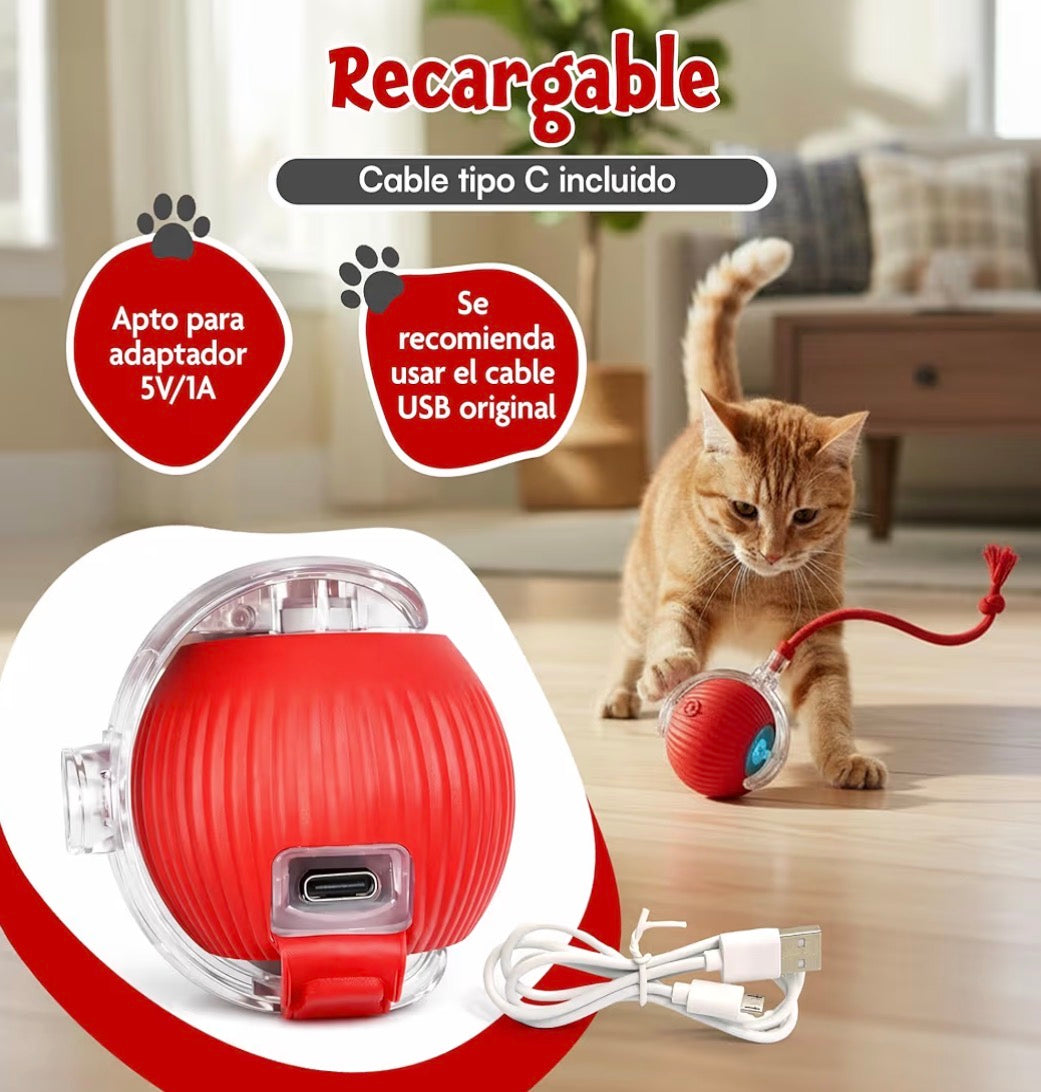 Pelota interactiva para mascotas