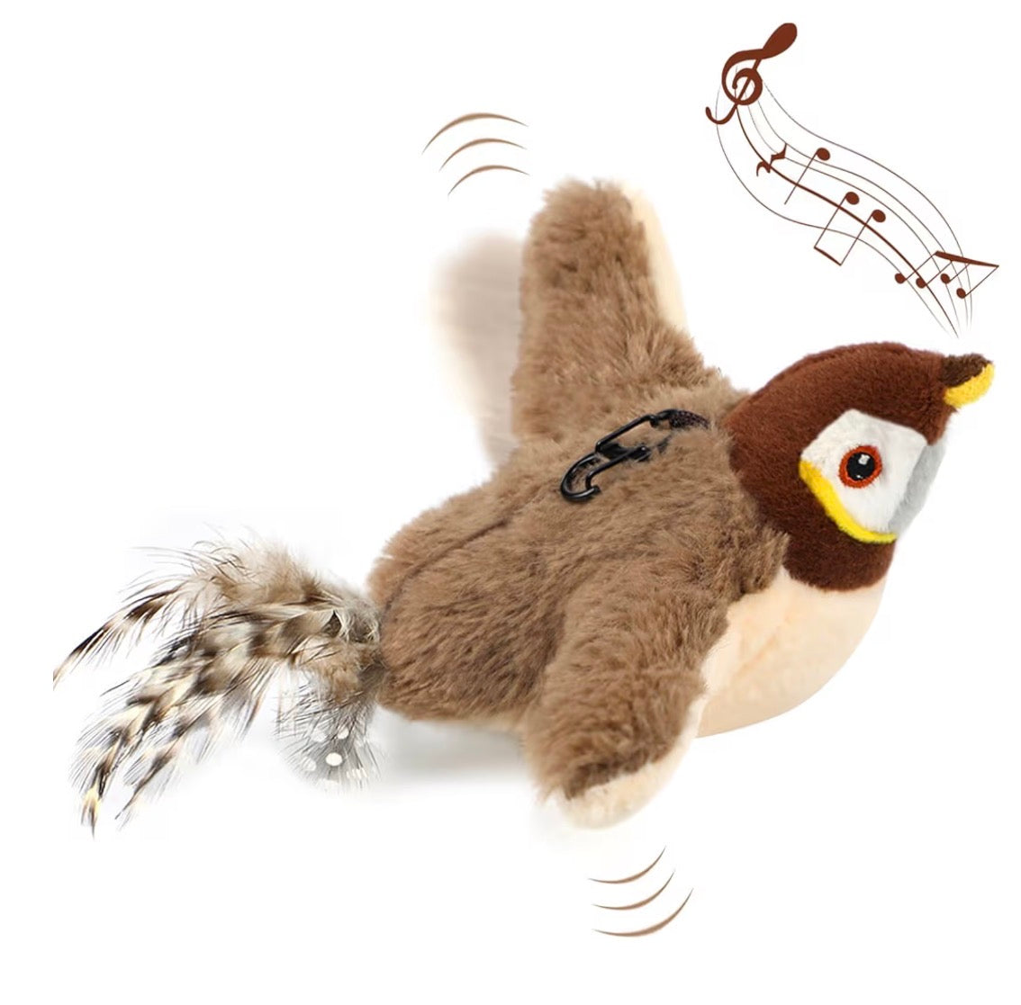 Pájaro interactivo para mascotas