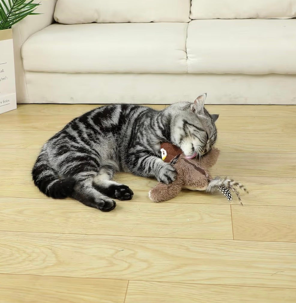 Pájaro interactivo para mascotas