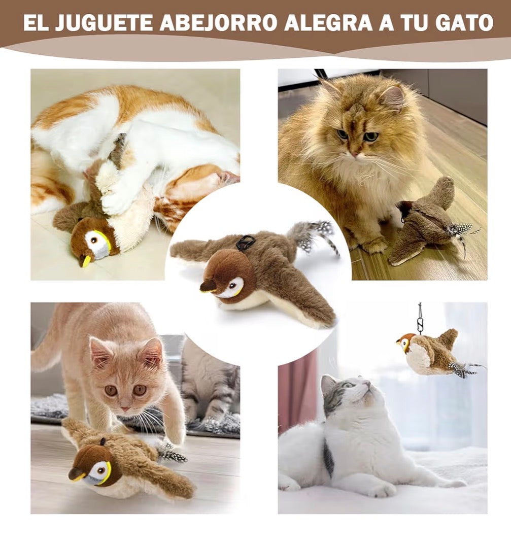 Pájaro interactivo para mascotas
